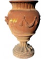 Emperor Tuscan Vase - Lucca terracotta