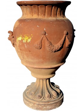 Emperor Tuscan Vase - Lucca terracotta