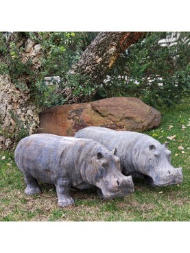 Terracotta hippopotamus