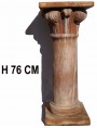 Colonnetta H.76cm/32x32cm piccola in terracotta
