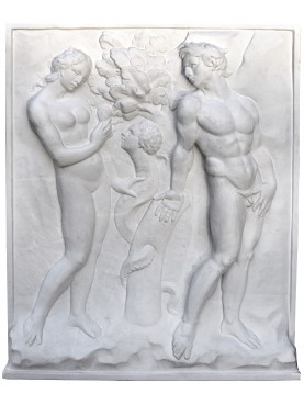 The original sin by Jacopo della Quercia in plaster