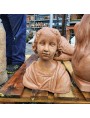 Bust of a Florentine boy in terracotta