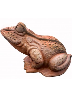 big terracotta Frog