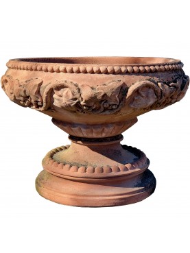 Terracotta medici's vases Ricceri manufacture