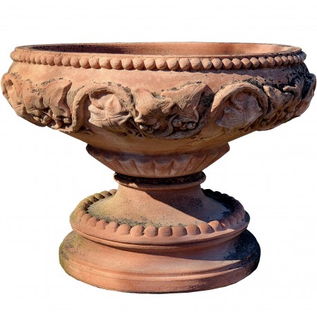 Terracotta medici's vases Ricceri manufacture