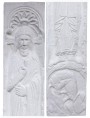Bas-relief 1:1 in plaster Portal of the Church of Sant'Andrea, Barletta