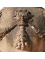 Tuscan jar with festoons, rosettes and satyrs