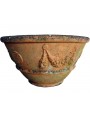 Ancient unusual low and wide basin for the blooms. Antica manufactory Ricceri