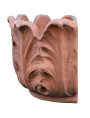 Impruneta terracotta wall-mounted vase