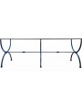 Base for console or ribbed high table with 3 legs