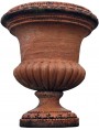 COPY OF ancient Sienese vase from 1700 in terracotta