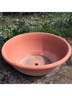 Great terracotta flower-pot