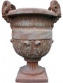 Uncoated natural vase
