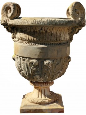 Manifattura di Signa vase terracotta ornamental
