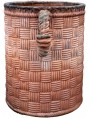 cylindrical Basket vase