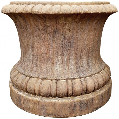 Great terracotta base for citrus vases