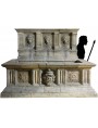 Huge Medici fountain in limestone