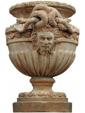 Large ornamental vase with jellyfish from the Florentine Renaissance