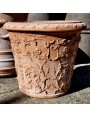 Tuscan flowered vase Ø73 cm from the ancient Ricceri manufacture