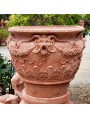 Medici's Terracotta pot of from Florence without patina
