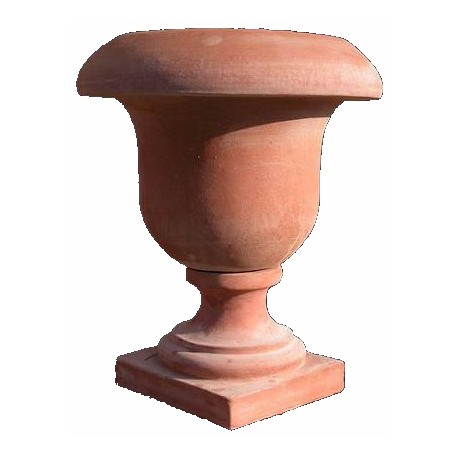 Terracotta vase