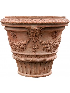 Tuscan Vase Ø55cms terracotta Impruneta flowerpot