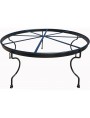 round table base forged-iron Ø 190 CM with 5 leggs