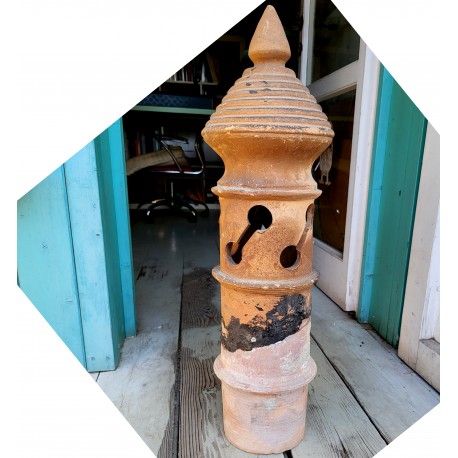 Antique chimney pot Øint.12,5cm