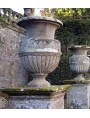 The original vases in Villa Lante