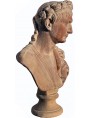 Busto in terracotta di Traiano imperatore