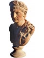 Traian terracotta bust roman emperor