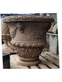 Half Tuscan Wall Vase terracotta Impruneta flowerpot