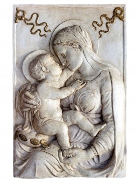 La Vergine col Bambino di Jacopo della Quercia versione a Ingobbio