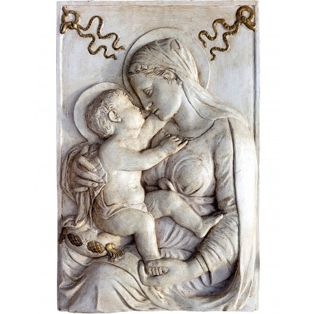 The Virgin and Child by Jacopo della Quercia version in Ingobbio