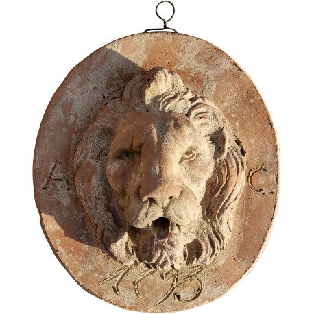 Roman terracotta Lion Mask