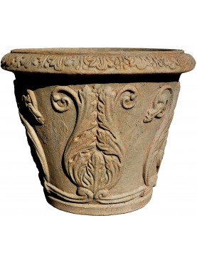 Tuscan Vase terracotta ancient patina