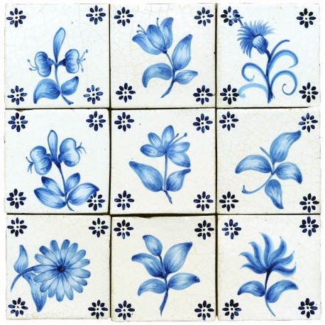 Portuguese floral tiles