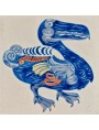 Detail of the 30x30 cm tile with Dodo