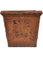 reproduction of an ancient Tuscan terracotta box - LARGE SIZE