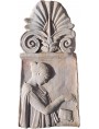grande antefissa romana in terracotta