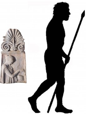 terracotta large Roman antefix