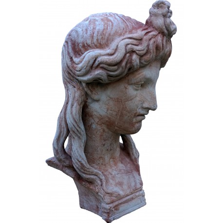 Terracotta head of the ISIS of the Greco-Roman world