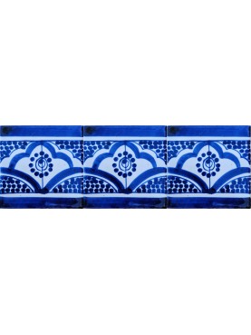 Portuguese frame blue and white