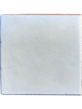 Piastrelle bianche ossido dall'uminio 15X15cm