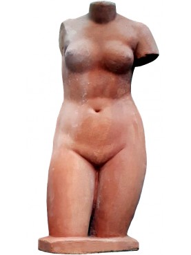 Headless roman Venus in terracotta
