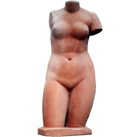 Terracotta Venus H 60 cm with base 550€