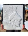 Achilles - Bas-relief in statuary marble class P