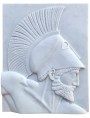 Achille - Bassorilievo in marmo statuario classe P