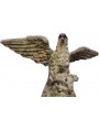 Patinated terracotta eagle