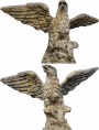 Aquila patinata in terracotta